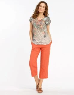 Tee-shirt Kaki Imprimé -Meilleur Vêtement Magasin image3 22ed0070057