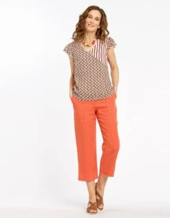 Top Imprimé Rouge -Meilleur Vêtement Magasin image3 22ed0129010