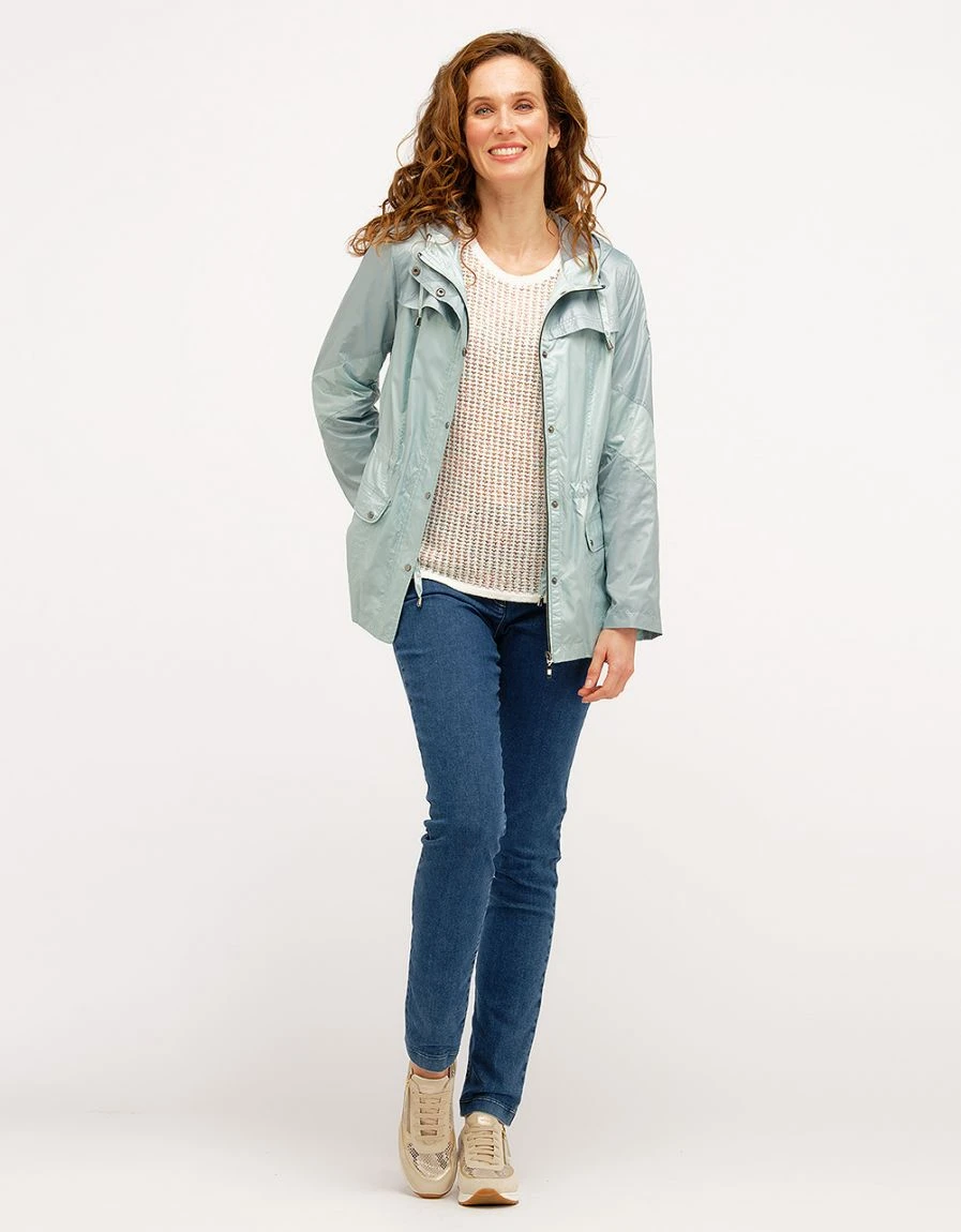 Parka Courte Vert Clair 5 Parka Courte Vert Clair – Image 3