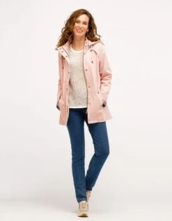 Parka Légère Rose -Meilleur Vêtement Magasin image3 22ed0343116