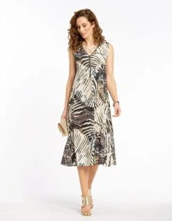 Robe Longue Verte Marron -Meilleur Vêtement Magasin image3 22ed0539057