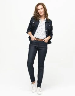 Veste En Jean Bleu Brut -Meilleur Vêtement Magasin image3 22hd2006085