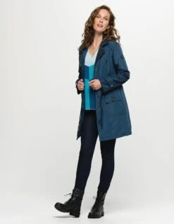 Parka Trench Bleu -Meilleur Vêtement Magasin image3 22hd2030058