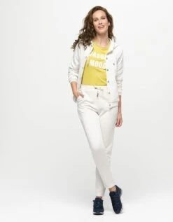 Pantalon Jogging écru -Meilleur Vêtement Magasin image3 22hd2091060