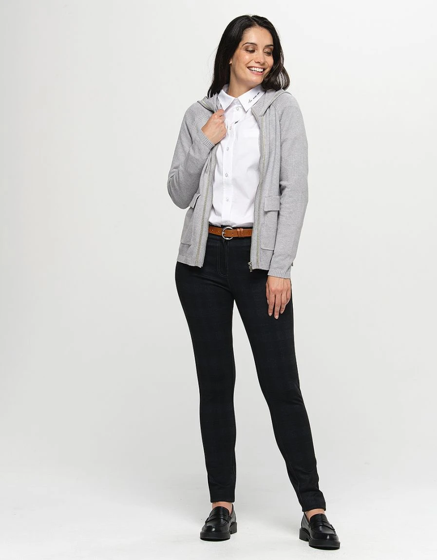 Pantalon Carreaux Gris 5 Pantalon Carreaux Gris – Image 3