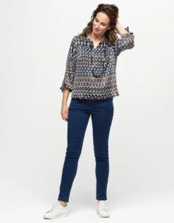 Blouse Voile Beige -Meilleur Vêtement Magasin image3 22hd2470005