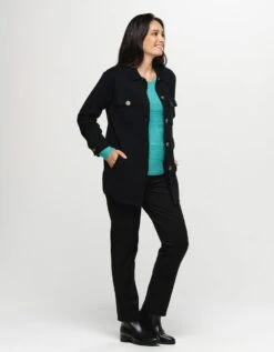 Jegging Suédine Noir -Meilleur Vêtement Magasin image3 22hd2514020