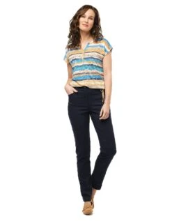 Pantalon Bleu Slim Coton -Meilleur Vêtement Magasin image3 23ed4101021