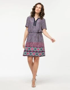 Robe Fuchsia Imprimée 10 Robe Fuchsia Imprimée -Meilleur Vêtement Magasin image3 23ed4208077