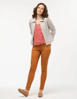 Veste Chic Courte Beige -Meilleur Vêtement Magasin image3 23ed4278066