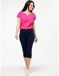 Corsaire Marine Coton 10 Corsaire Marine Coton -Meilleur Vêtement Magasin image3 23ed4349021