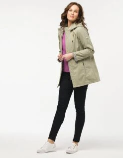 Parka Semi-épaisse Kaki -Meilleur Vêtement Magasin image3 23ed4529057