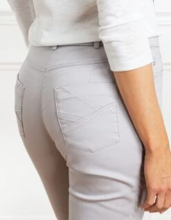 Pantacourt Stretch Gris -Meilleur Vêtement Magasin image4 19eb0451023