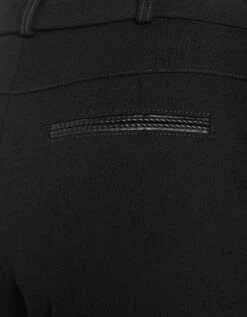 Pantalon 7/8e Noir Droit -Meilleur Vêtement Magasin image4 19hb2467020