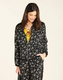 Bombers Imprimé Noir -Meilleur Vêtement Magasin image4 20eb4237020