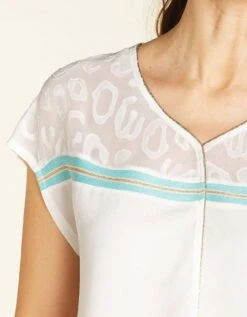 Blouse Chic écru -Meilleur Vêtement Magasin image4 20eb4397060