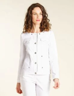 Veste Blanche Esprit Jean -Meilleur Vêtement Magasin image4 20eb4484060