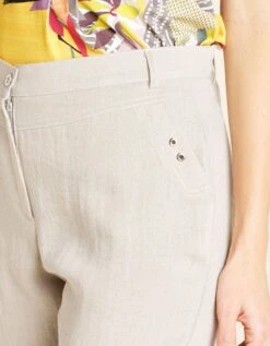 Pantacourt Chic Beige -Meilleur Vêtement Magasin image4 20eb4590066