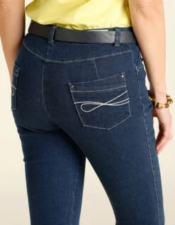 Pantacourt Denim Foncé 10 Pantacourt Denim Foncé -Meilleur Vêtement Magasin image4 21ec2154085