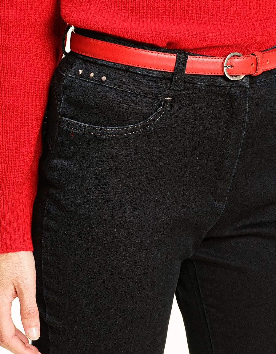 Jean Slim Noir Push Up 6 Jean Slim Noir Push Up – Image 4