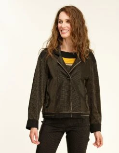 Blouson Chic Noir, Bronze -Meilleur Vêtement Magasin image4 21hc4268260