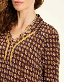 Robe Bordeaux Doré -Meilleur Vêtement Magasin image4 21hc4777275