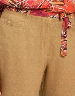 Pantacourt Chic Marron -Meilleur Vêtement Magasin image4 22ed0208022