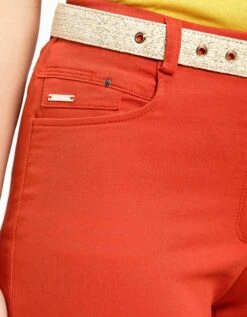 Pantacourt Rouge Stretch -Meilleur Vêtement Magasin image4 22ed0245010