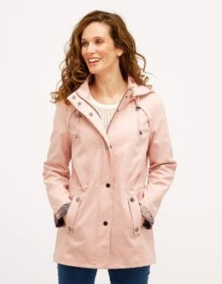 Parka Légère Rose -Meilleur Vêtement Magasin image4 22ed0343116