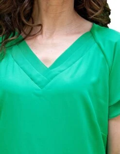 Robe Habillée Vert Vif -Meilleur Vêtement Magasin image4 22ed0917050