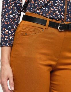 Jegging 7/8 Coton Ocre -Meilleur Vêtement Magasin image4 22hd2488098