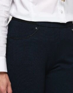 Jegging 7/8e Noir Et Bleu 10 Jegging 7/8e Noir Et Bleu -Meilleur Vêtement Magasin image4 22hd2606254