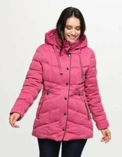 Doudoune Fuchsia -Meilleur Vêtement Magasin image4 22hd2641077