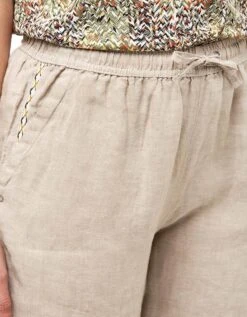 Bermuda Beige 100% Lin 10 Bermuda Beige 100% Lin -Meilleur Vêtement Magasin image4 23ed4272066