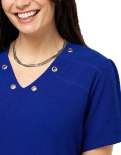 Robe Droite Bleu Roi 10 Robe Droite Bleu Roi -Meilleur Vêtement Magasin image4 23ed4413086