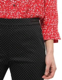 Jegging Noir à Pois Coton -Meilleur Vêtement Magasin image4 23ed4473016