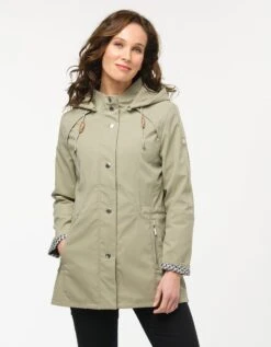 Parka Semi-épaisse Kaki -Meilleur Vêtement Magasin image4 23ed4529057