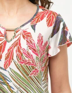 T-shirt Imprimé Végétal -Meilleur Vêtement Magasin image4 23ed4698271