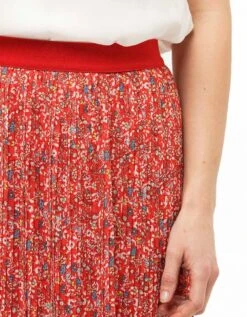 Jupe Longue Rouge -Meilleur Vêtement Magasin image4 23ed4707010