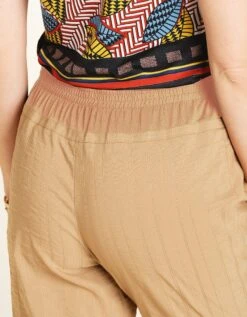 Pantacourt Large Camel -Meilleur Vêtement Magasin image5 20eb4585066