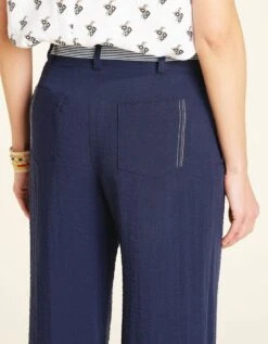 Pantalon 7/8e Bleu Marine -Meilleur Vêtement Magasin image5 20eb4676021