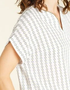 Blouse écru Minimaliste -Meilleur Vêtement Magasin image5 20hc0051017