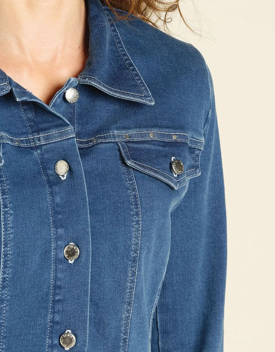 Veste En Jean Stretch 7 Veste En Jean Stretch – Image 5