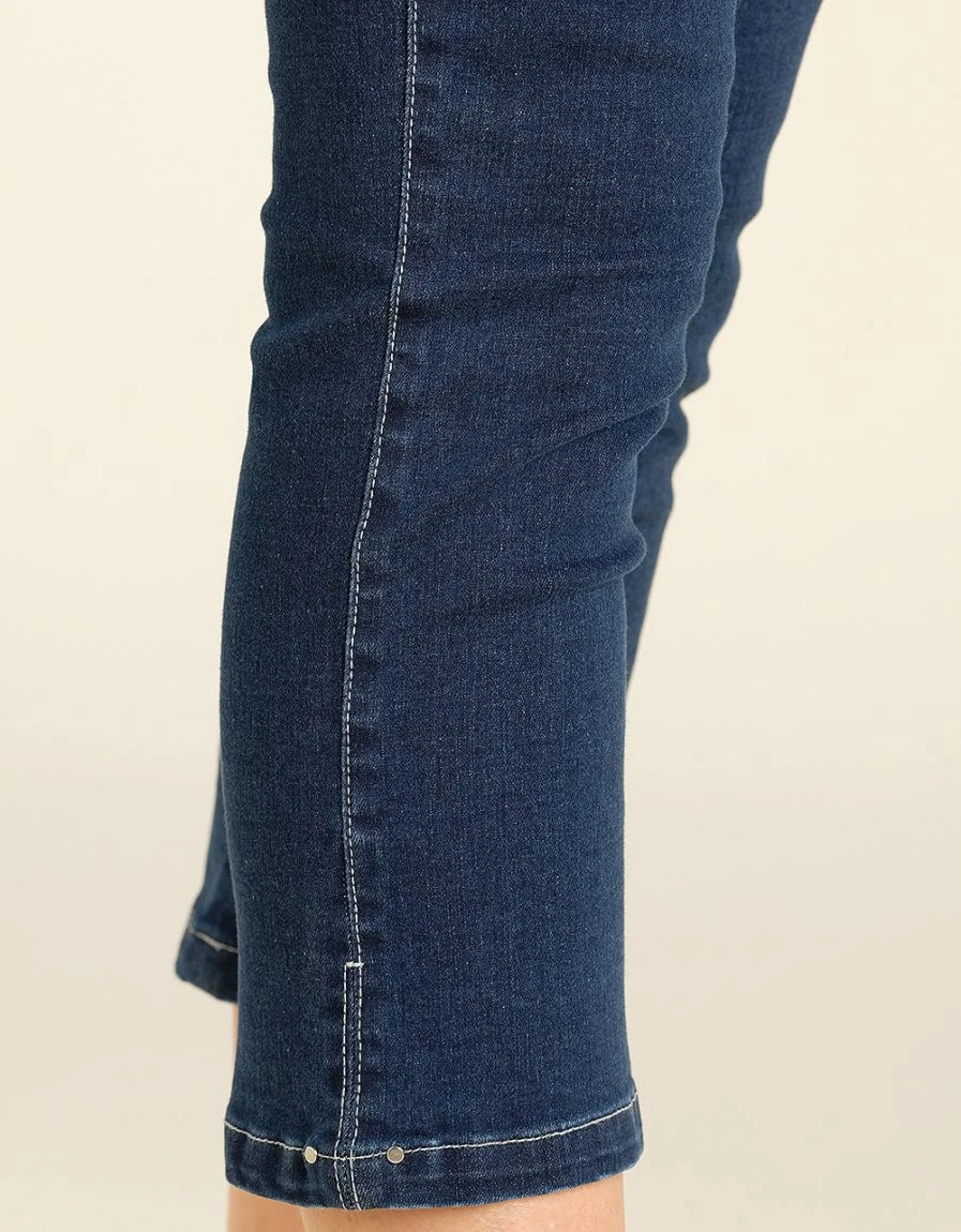 Pantacourt Denim Foncé 7 Pantacourt Denim Foncé – Image 5