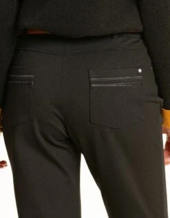 Pantalon En Milano Noir -Meilleur Vêtement Magasin image5 21hc4050020