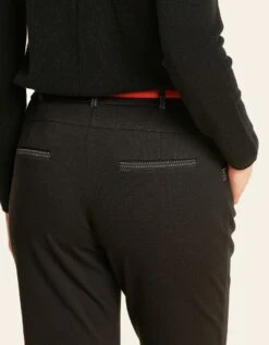 Pantalon 7/8 Noir Slim -Meilleur Vêtement Magasin image5 21hc4357020