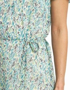 Robe Longue Voile Verte -Meilleur Vêtement Magasin image5 22ed0060050