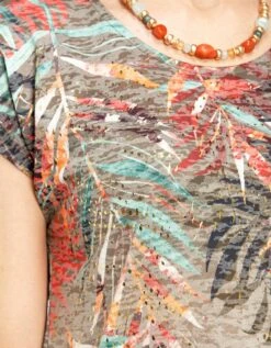 Tee-shirt Kaki Imprimé -Meilleur Vêtement Magasin image5 22ed0070057