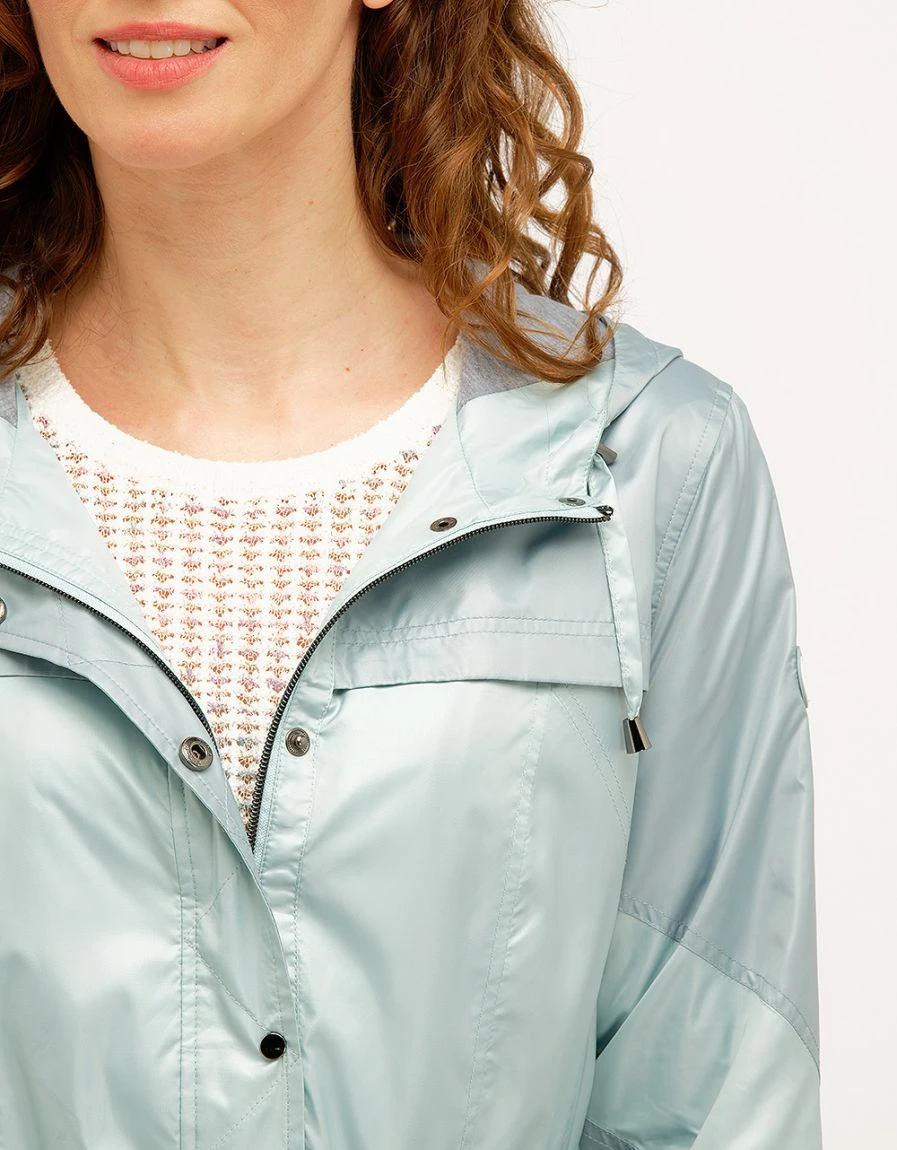 Parka Courte Vert Clair 7 Parka Courte Vert Clair – Image 5