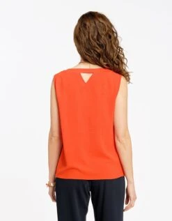 Débardeur Chic Orange -Meilleur Vêtement Magasin image5 22ed0211040